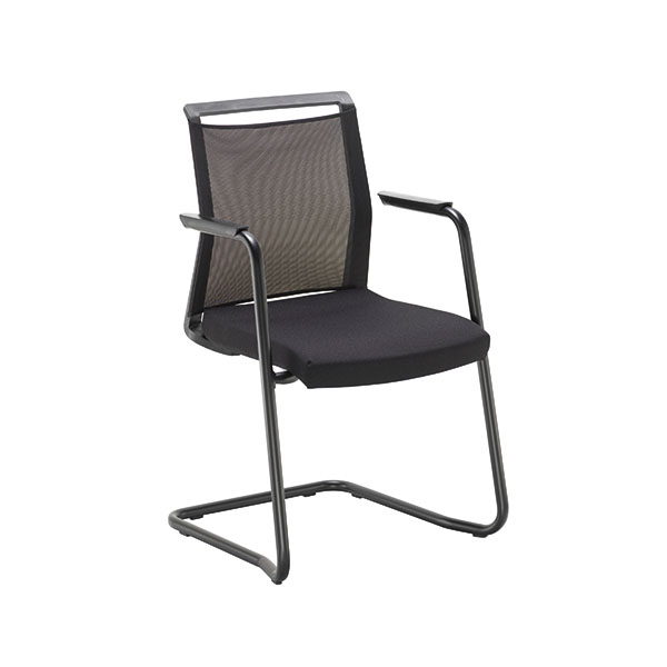 Jemini Stealth Visitor Chair Black