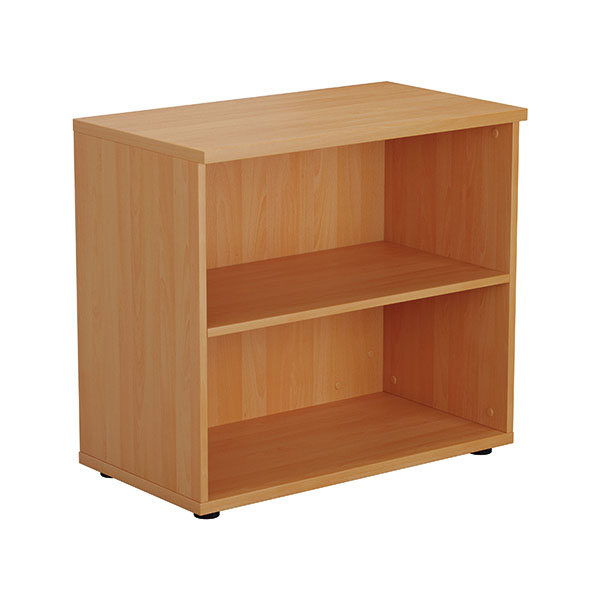 First 1 Shelf Wooden Bookcase Beech