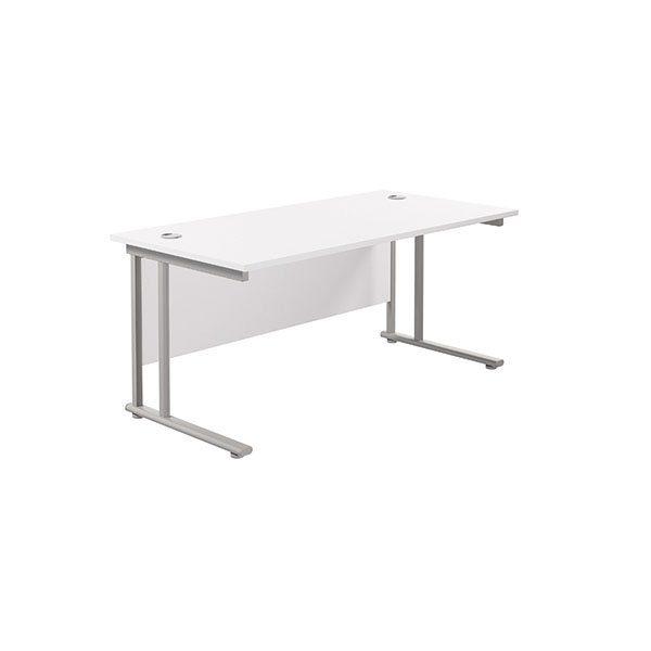 Jemini Rect Cant Desk 1600x800 Wht