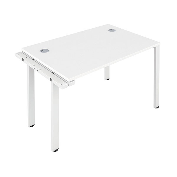 Jemini 1P Ext Bench Desk White