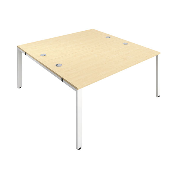Jemini 2P Bench Desk 1400x1600 Maple