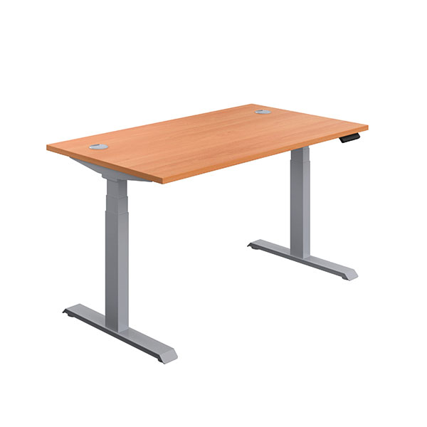 Jemini Sit/Stand Desk with Cable Bch