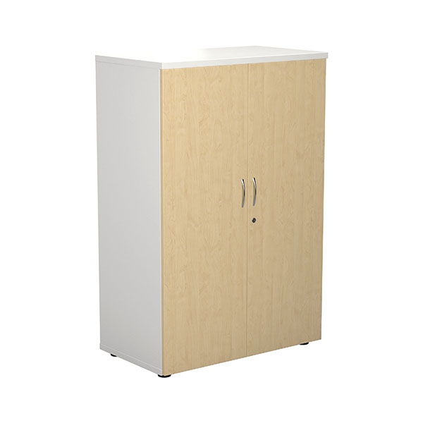 Jemini Wdn Cupboard 1200 White/Maple