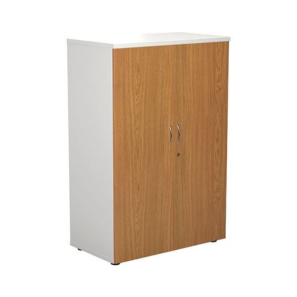 Jemini Wdn Cupboard 1200 Wht/N/Oak