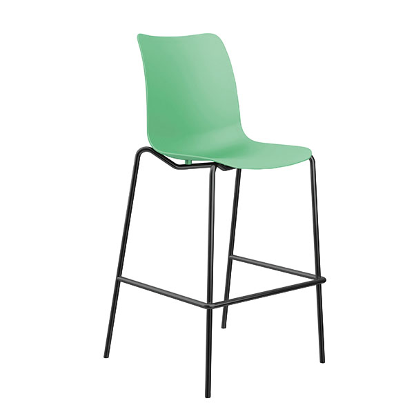 Jemini Flexi High Stool Green