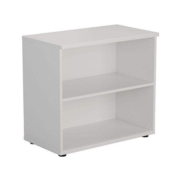 Jemini Wdn Bookcase 800x450x730 Wht