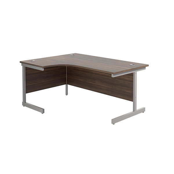 Jemini Radial LH Desk and Dskh Ped