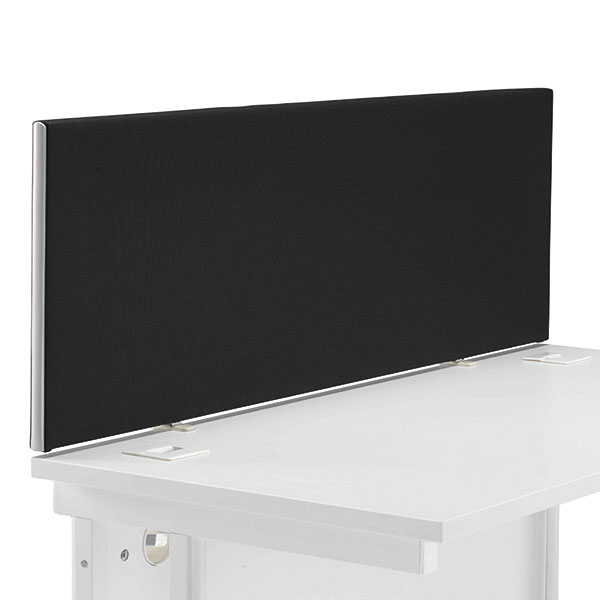 Jemini Strt Mtd Desk Scrn Blk/Wht