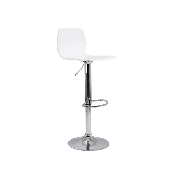 Jemini Stork High Stool 450x410 Wht