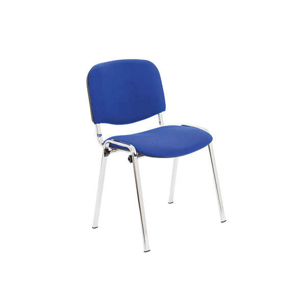 Jemini Mpps Stacking Chair Chm/Blue