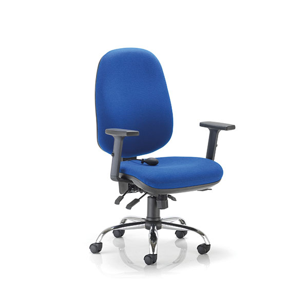 Arista Aire Hbk Erg Chair Blue