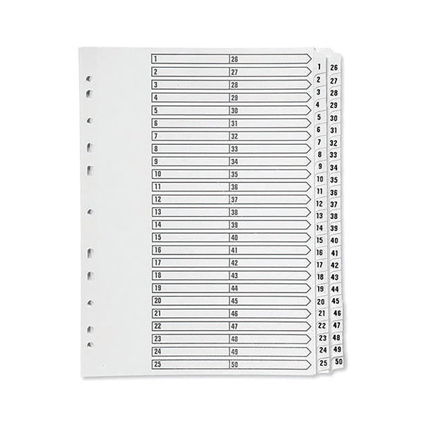 Q-Connect A4 1-50 Q-Connectlar Index