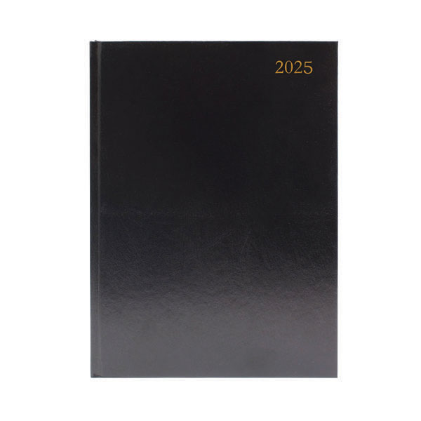 Desk Diary WTV A4 Black 2025