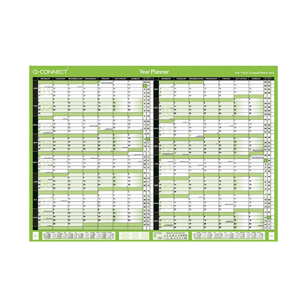 Q-Connect 16Mnth Planner A1 2023-24