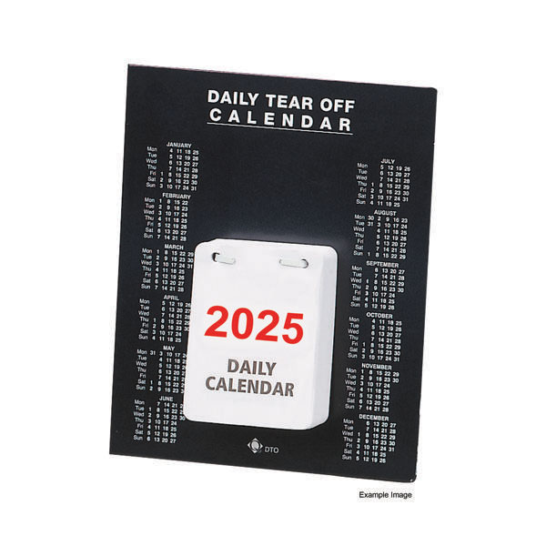 Daily Tear Off Desk Calendar 2025