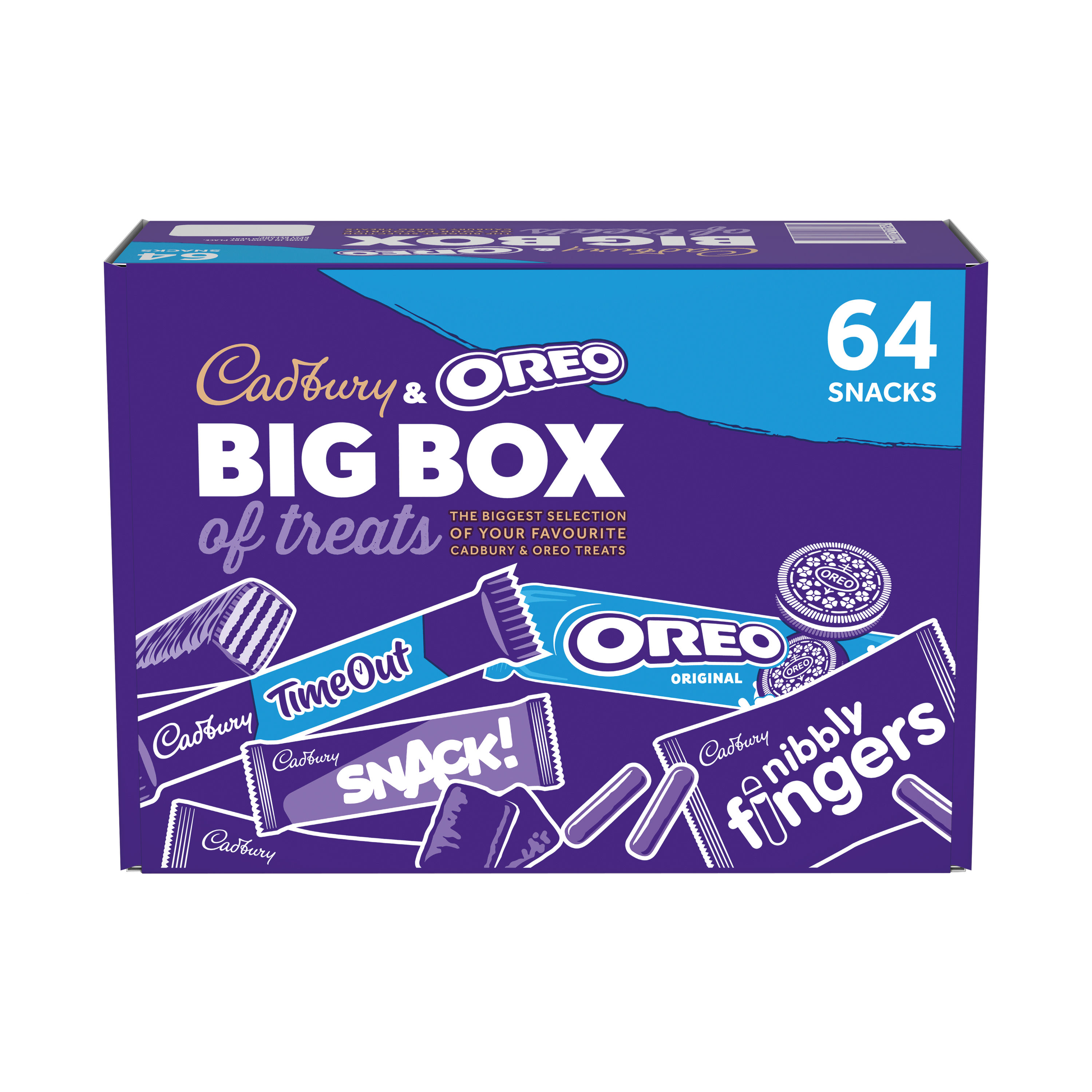 Cadbury and Oreo Big 64 Box Treats