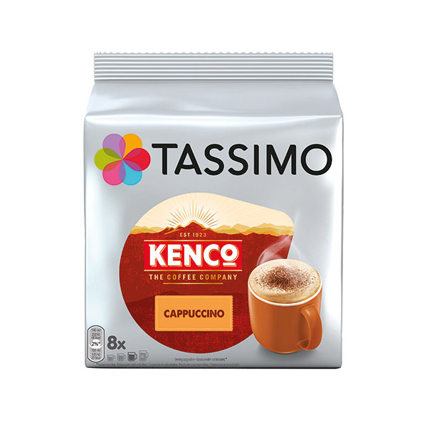 Tassimo Kenco Cappucc Coff Pods Pk40