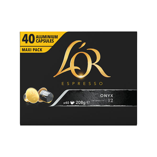 Lor Nespresso Onyx Capsules Pk40