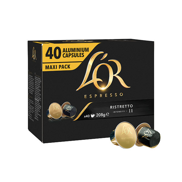 Lor Nespresso Ristretto Caps Pk40