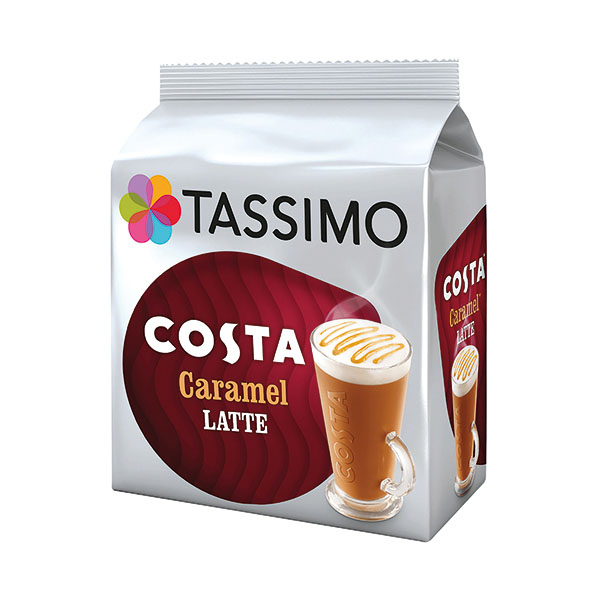 Tassimo Costa Caramel Lat Pds Pk40