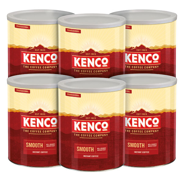 Kenco Smooth Coffee Case 750g Pk6