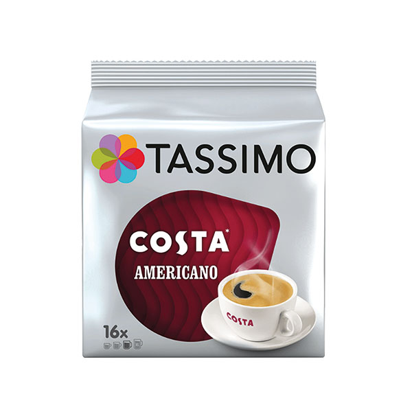 Tassimo Costa Americano 144G Pk5x16