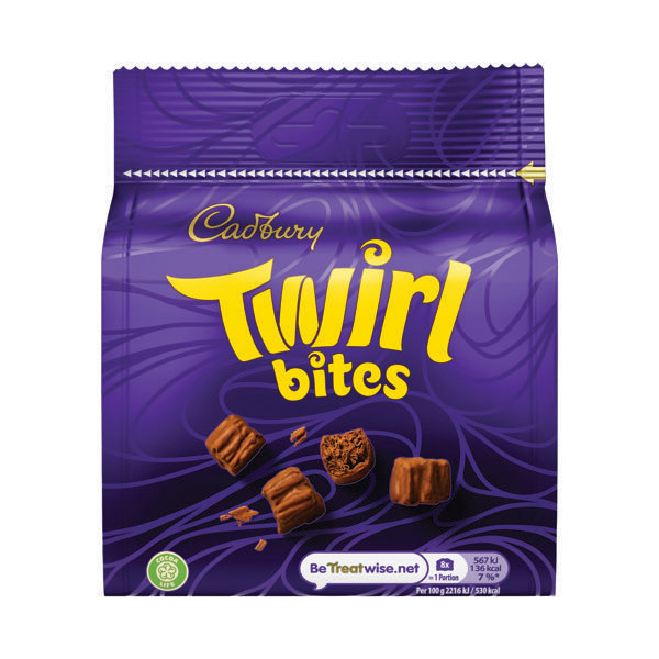 Cadbury Twirl Bites Sh Bag 95g Each