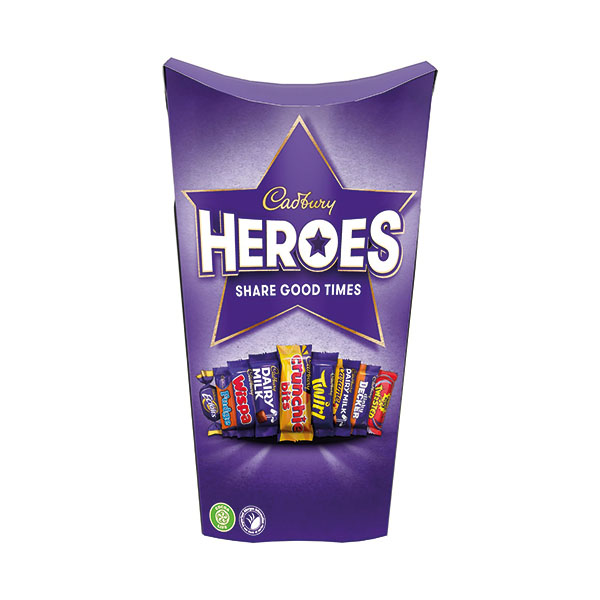 Cadburys Heroes Choc Carton 290g