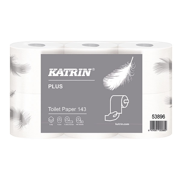 Katrin Plus Toilet Roll 143 Pk48