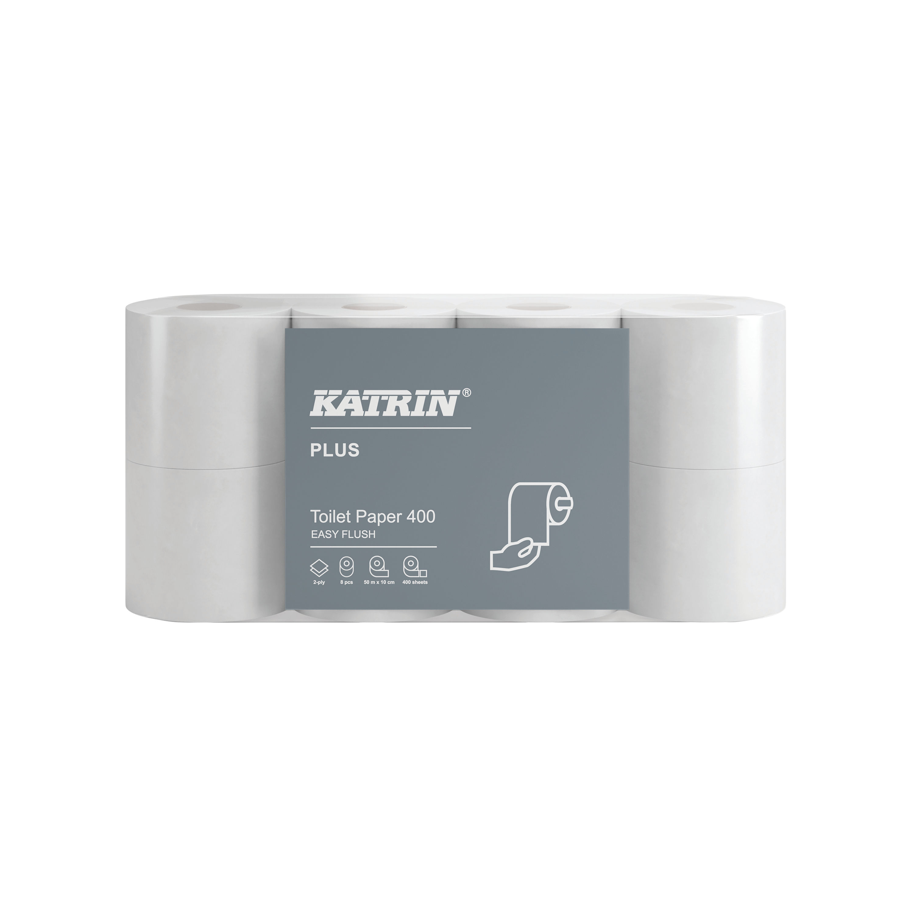 Katrin Plus 2-Ply Toilet Paper Pk40 Katrin Plus 2-Ply Toilet Paper Pk40