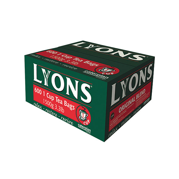 Lyons Green Label Tea Bags Pk600