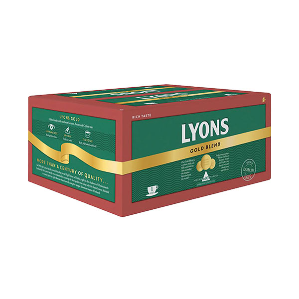 Lyons Gold Blend Tea Bags Pk600