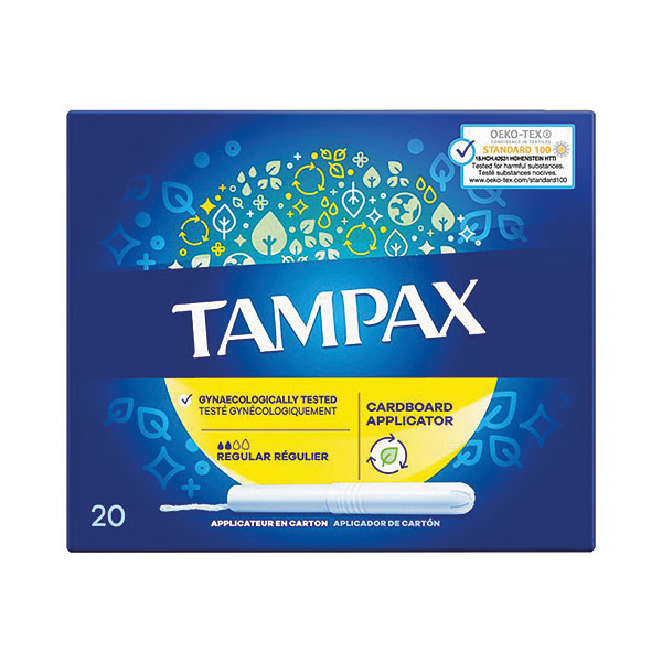 Tampax Reg Tampons Applictr x20 Pk13