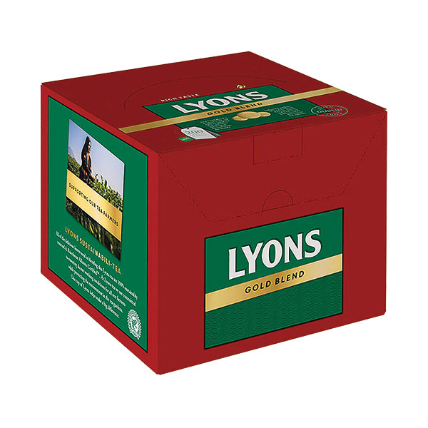 Lyons Gold Blend Env Tea Bags Pk200