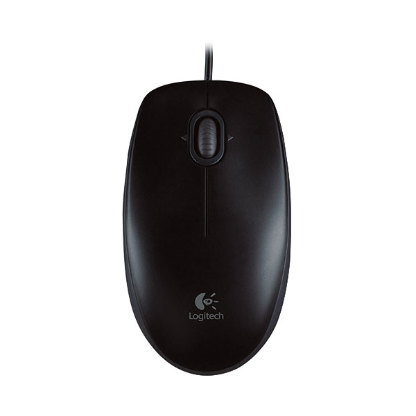 Logitech B100 Optical USB Mouse Blk