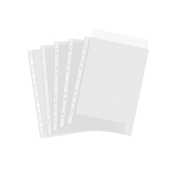 Punched Pockets Embossed Pk100