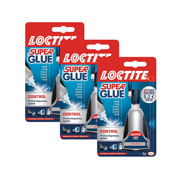 Loctite Super Glue Control 4g 3 For2