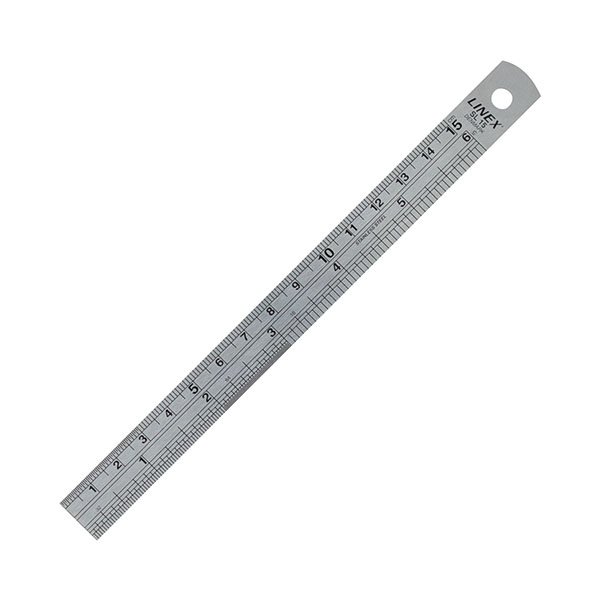 Linex Steel Ruler 150mm