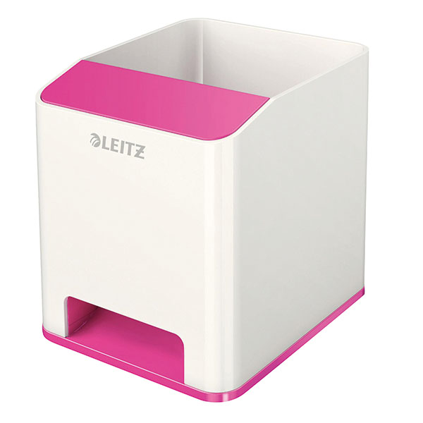 Leitz WOW Sound Boostr Pen Hldr Pink