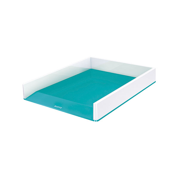 Leitz WOW Letter Tray White/Iceblue