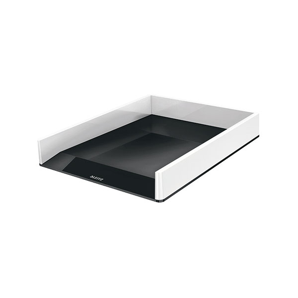 Leitz WOW Letter Tray White/Black