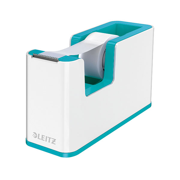 Leitz WOW Tape Disp White/Ice Blue