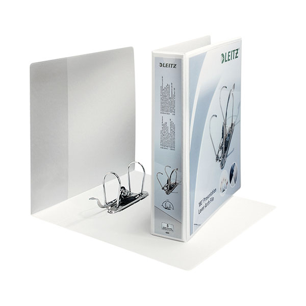 Leitz 180 L/Arch 80mm A4 White Pk10