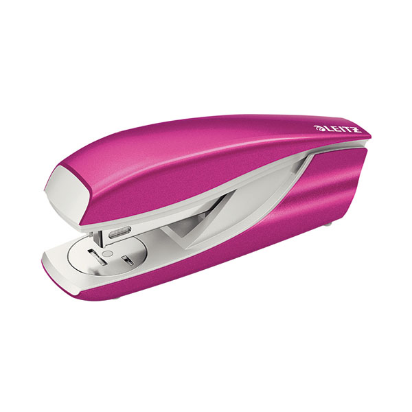 Leitz WOW Office Stapler Pink Met