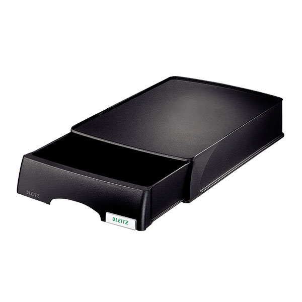 Leitz + Drawer Unit L/Tray Blk