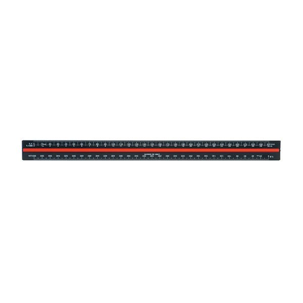 Linex Aluminium Triscale 30cm Blk