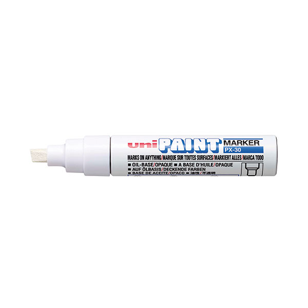 Unipaint PX-30 Pnt Mrkr Brd Wht Pk6