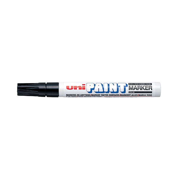 Unipaint PX-20 Pnt Mrkr Med Blk P12