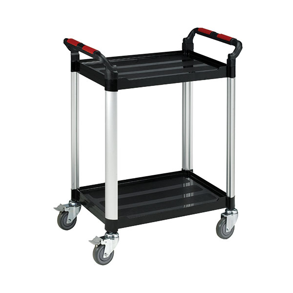 Barton 2 Shelf Std Plastic Trolley