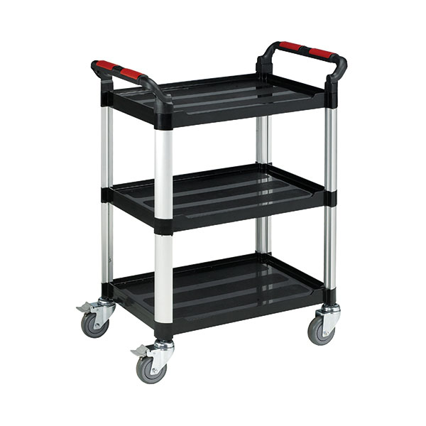 Barton 3 Shelf Std Plastic Trolley